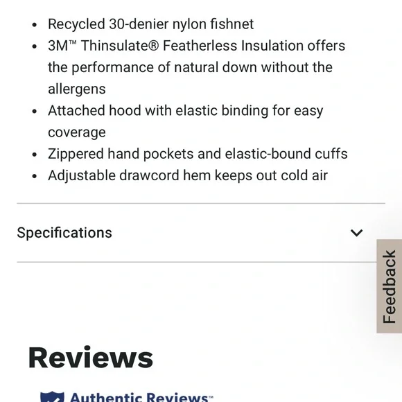 Marmot Lavender Hooded Puffer Jacket | Women’s Medium | Lightweight Insulated - Picture 8 of 8